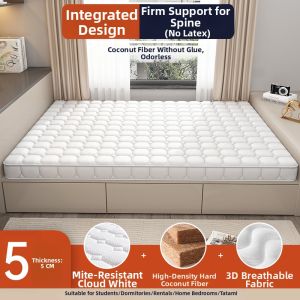 NUOMU | Natural Coconut Mattress Spinal Support Hard Foldable Custom Size