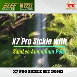 SYK Samlee D0503 X7 Pro Sickle Set Outdoor Gardening Tools Sabit Potong Kelapa Sawit Pisau Pokok Kelapa