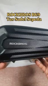 ROCKBROS B69 Tas Sadel Sepeda 3D Hard Shell Cycling Saddle Tail Bag Waterproof