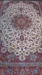 TABRIZ CARPETS Persian Silk Bamboo Silk Machine Made Carpet Area Rug 225 x 150 Authentic Made in Iran in-stock