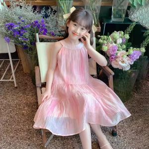 SQTN.KIDS | Summer New Princess Strap Dress