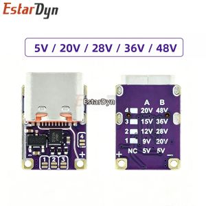 Mô-đun Sạc Nhanh Estardyn PD3.0 PD3.1 QC3.0 Bộ Kích Hoạt Điện Áp Giao Diện DC Sang PD Type C Dành Cho Giáo Dục Và Học Tập