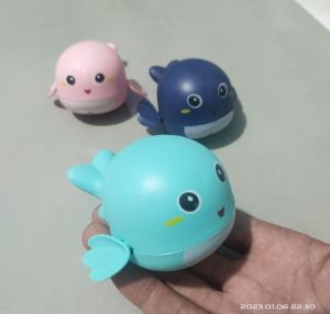 Turtle Water Toys Mainan Mandi Anak Kura Kura Qbell Stor