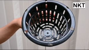 Pot Bunga Tanaman Gantung Nkt Netpot 17 Anggrek - NKT GANTUNG 17 NETPOT WARNA