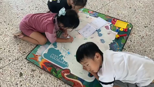 SKISOPGO Water Drawing Mat Kit  Kids Painting Board Painting Set Educational Toys for Kids Doodle Toy