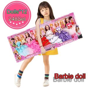 Babi Doll Set Big Gift 80cm Box Princess Girl kids Toy Baby Clothes for Girls Birthday Christmas Gift Berbie Toys