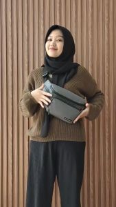 Thobach - Waist Bag Pria Tas Selempang Pria Waterproof Sling Bag Milan Pria Anti Air Terbaru