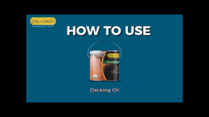 Protego Decking Oil 4L an oil-based formula for exterior woodwork environmentally friendly.