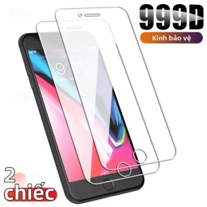 1-2 Miếng Dán Bảo Vệ Màn Hình Kính Cường Lực Cho iPhone 7/8/11/12/13/14/15/16/17/18 Pro Max Mini XR XS SE Chống Vân Tay Trong Suốt