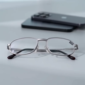 Nickel Silver Alloy Reading Glasses with CR39 e Premium Metal Women Men Magnifying HD Clear