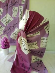 Kerudung Santri Segiempat Ngaji Motif Mutiara Hikmah Cantik Tulisan Arab Jilbab Pegon Motif Koran Tulisan Kata Mutiara Bahan Katun Voal Nyaman dan Adem Ukuran Standar Bahan Katun Voal Nyaman Dan Adem Ukuran Standar Kerudung Segi Empat Motif Tulisan Arab
