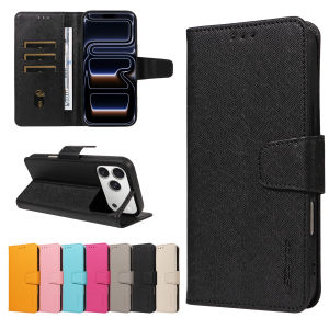 Leather Phone Case for Samsung Galaxy S26 S25 S24 S23 S22 S21 S20 Ultra Plus FE Magnetic Kickstand Shockproof Protective Case