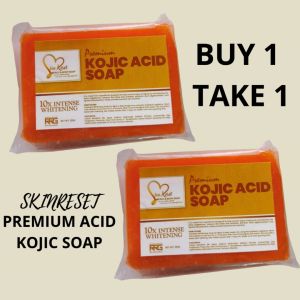Buy 1 Take 1  Skin Reset Kojic Acid Soap 10X Intense Whitening with Micro Peeling 135g