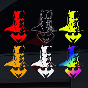 Batmans Stickers Car Accessories Window Door Windshield Scratch Cover Cartoon Cool Motorcycle Reflective Decal Batman Decoration