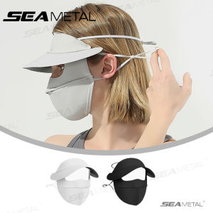 Nữ ngoài trời hat UPF 50 chống bịt mặt che nắng Cap cho xe máy xe đạp đi bộ đường dài Kem Chống Nắng mặt nạ với mũ bảo vệ khỏi tia UV