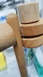 Adjustable Embroidery Frame Lap Stand / Rotated Beech Wood Embroidery Hoop Stand / Art Crafts Diy Cross Rack Holder