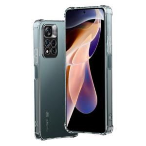 Henyou | Xiaomi Redmi Note11 Series Silicone Phone Case Anti-Fall Full Protection With Airbag Four Corners Clear Design For Men And Women