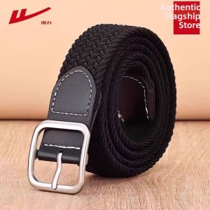 Warrior | Braided No-Puncture Casual Belt Canvas
