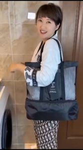 GROSIRAN OMYGOOSE TAS OLAHRAGA / TRAVEL DOUBLE LAYER BAG / TAS DUFFEL / TFW 0175