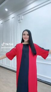 Gamis Wanita Cringkel Selingkuh Ld 110 Bisa Pakai BB 45-80
