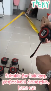 3m / 5m / 7.5m / 10m Measuring Tape Self-Locking Function High Precision Measurement Tape Pita Pengukur