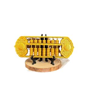 Brass Ruyi Abacus Home Office Lucky Decoration Solid Abacus Ornament Gift