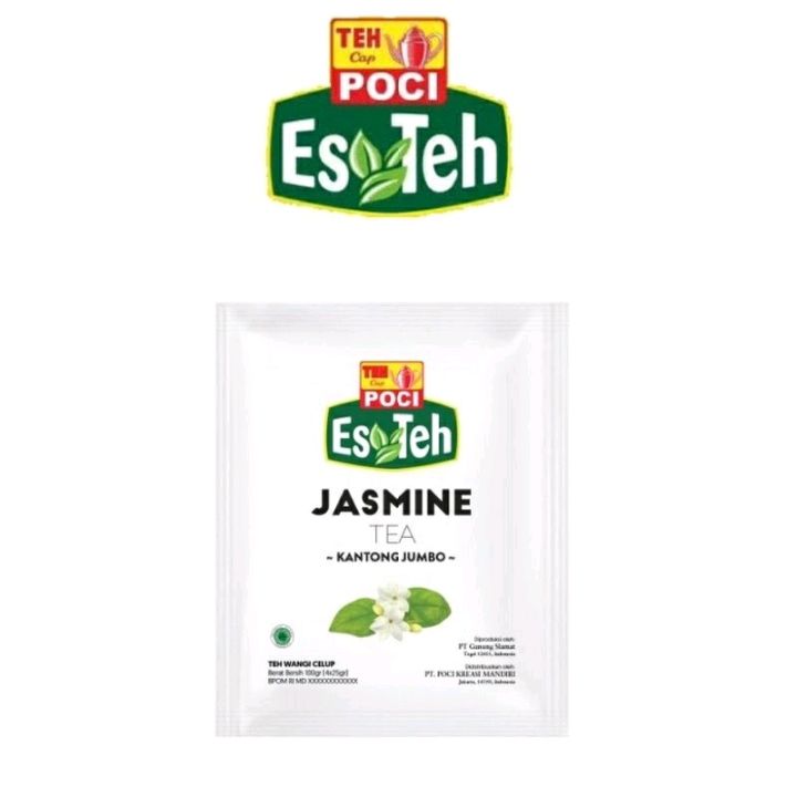 Biang es Teh Poci Melati - Jasmine Melati Ready Stock 1 bungkus isi 4 ...