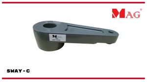 MAG BR6T_Sway Sway Crank for Guardhouse MAG Barrier Gate BR618T BR630T BR660T Left or Right use Dark Grey SWAY-C