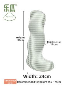 LEGUA | Wave-shaped Leg-hugging Side Sleep Pillow Soft Support