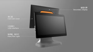 Sunmi T2s Lite All in One Desktop POS Touchscreen Terminal 15.6" inch Android (Dual Display 4+64GB)