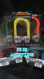 Assist Line PE X8 Hollow Core Power Link Gankei Murah Berkualitas