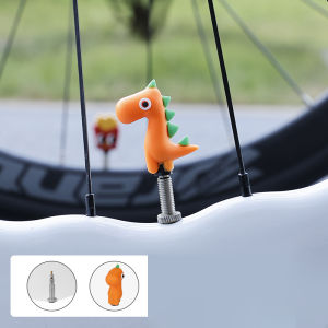EELHOE | Phim Hoạt Hình Sáng Tạo Silicone Nắp Van Xe Đạp Chống Nước Vỏ Vòi Phun Khí Cho Phụ Kiện Đi Xe Đạp Đường Núi