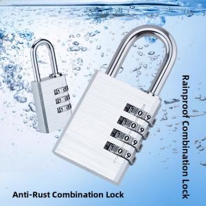 MONLEYTA | German Password Lock Waterproof Outdoor Aluminum Alloy Luggage Lock Student Dormitory Storage Cabinet Lock No Key Needed