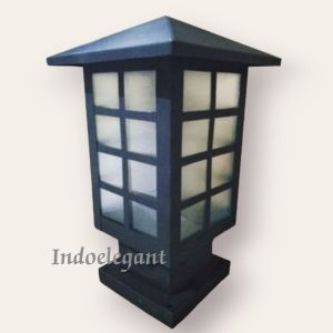 lampu pilar kecil lampu hias pagar dekorasi taman hiasan kebun rumah lampu hias pagar minimalis