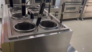 Bếp trụng mỳ nồi luộc mỳ 2 họng Marchef EPC-2S 220V/2kW