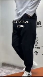 Quần Baggy Nam Khóa Kéo ở gấu Vải tuyết mưa vitex có bigsize tới 90KG thiết kế trẻ trung năng động tự tin