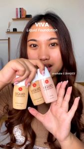 Viva Liquid Foundation 30 ml (Tersedia 5 Varian Warna) Membaiki Tampilan Kulit Kombinasi Dan Berminyak Makeup Tahan Lama Dan Melembapkan - Lazada