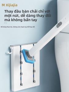 XIJIJIA | Bàn Chải Vệ Sinh Toilet Treo Tường Không Góc Dead-Angle