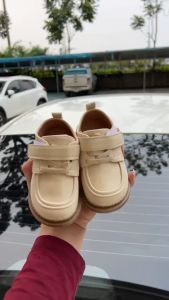 Giày Tây tập đi siêu mềm đế cao su cho bé trai từ 6 tháng-2 tuổi Gìày Da PU công tử lịch lãm cho bé traiGiày da trẻ em phong cách Anh Quốc 034
