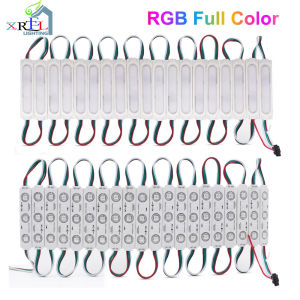20PCS LED Module 3 LED DC12V WS2811 RGB LED Pixel Light Module Waterproof LED Lighting Full Color Smart Pixel Addressable Module
