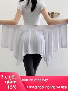 Rapid Drying Prevents See-Through Skirt for Sports Dance Yoga Fitness