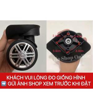 Bánh xe xoay thay thế cho vali