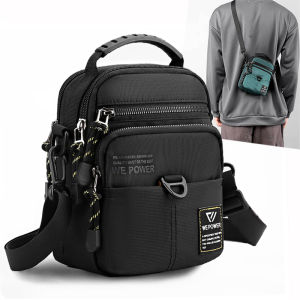 Nam Nhỏ Túi Đeo Ngang Nylon Du Lịch Thời Trang Túi Đeo Vai Có Tay Cầm Eo Hông Nữ Mini Sling Messenger Túi Xách