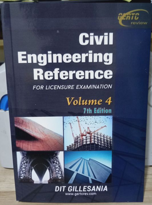 CIVIL ENGINEERING REFERENCE 4 - DIT G. | Lazada PH
