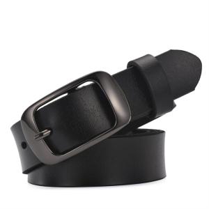 New Womens Strap Casual All-Match Women Brief Genuine Leather Belt Women Strap Pure Color Belts Top Quality Jeans Belt WH001