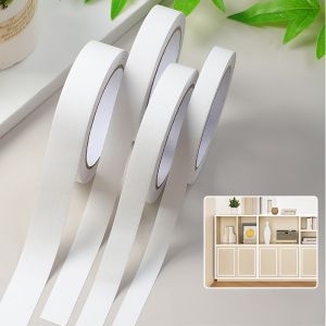 White Wooden Board Edge Seal Strip Beautifying Gap Cover Door Frame Edge Protection Decorative Frame Furniture Sticker