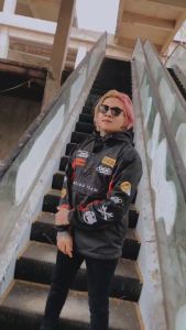 KQA Jaket Cagoule Nasarar Pria Waterproof