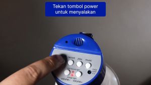 PROMO TERBARU Taffware Toa Megaphone Pengeras Suara Jernih Dan Keras Jualan keliling Yang Dicas Bluetooth Fungsi Rekaman 518