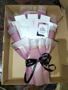 bucket bunga kosongan 5slot 10slot 15slot 20slot free kartu ucapan