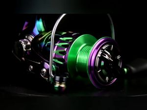 รอกตกปลา DEUKIO รุ่น RB สีไทเทเนี่ยม รอกสปินนิ่ง รอกตีเหยื่อปลอม (มีสินค้าพร้อมส่งในไทย)